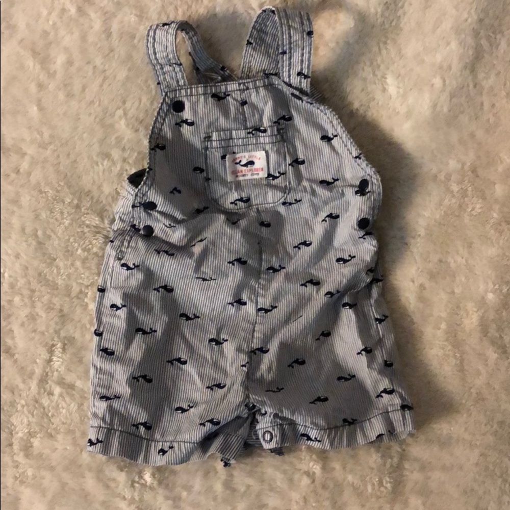 Boys overall romper
